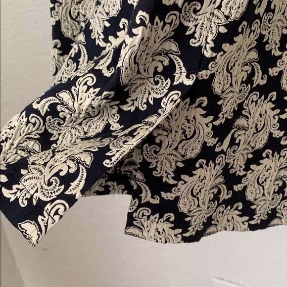 Loren KLaisrie Long Sleeve Pearl Embellished Neckline Dress Size EU 36/US 6 - Picture 10 of 13